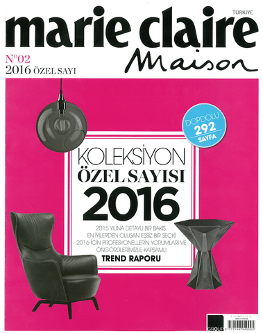 Marie Claire Maison Sayı N’02 2016